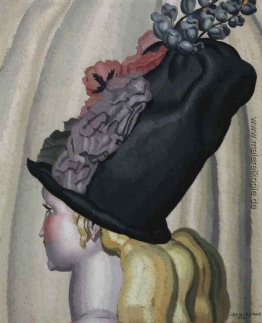 Porträt einer Frau mit Hut