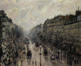 Boulevard Montmartre Foggy Morning