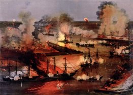 Die Splendid Naval Triumph auf dem Mississippi, 24. April 1862