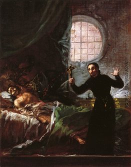 St. Francis Borgia Helping eine sterbende Unbußfertigen