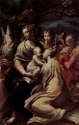 Madonna mit Kind und Heiligen