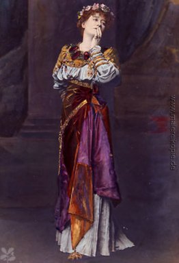 Freifrau Ellen Terry als Imogen Shakespeare Heldin in Cymbeline