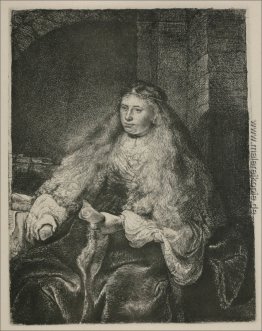 Study of Saskia genannt der Große jüdische Braut