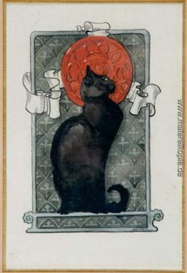 Schwarze Katze