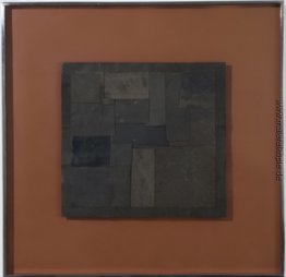 Untitled (schwarz auf orange)