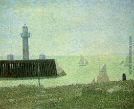 Ende der Jetty, Honfleur