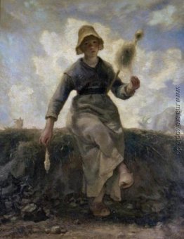 Der Spinner, Goatherd der Auvergne