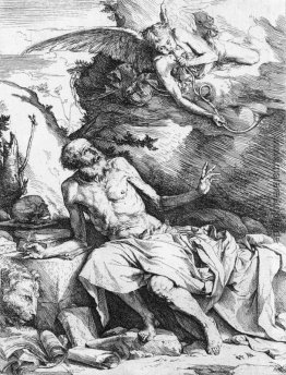 St. Jerome und der Engel