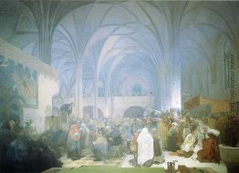 Jan Hus Predigt an der Bethlehem-Kapelle