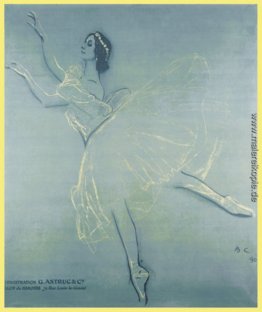 Plakat für die "Saison Russe im Theatre du Chatelet