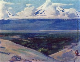 Ararat in den Wolken