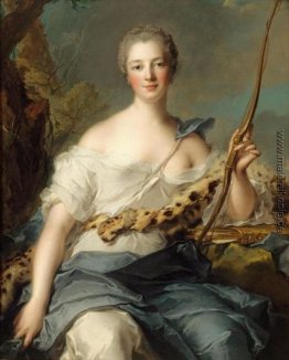 Jeanne-Antoinette Poisson, Marquise de Pompadour als Diana