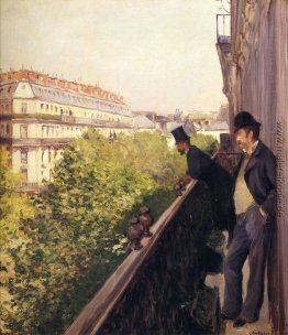 Ein Balkon, Boulevard Haussmann