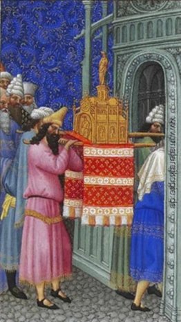Die Lade Gottes in den Tempel getragen Die Lade Gottes in den Tempel getragen