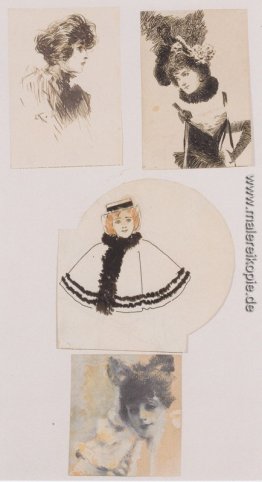 Illustration für die Wiener Modezeitschrift Illustration für die Wiener Modezeitschrift