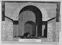 Die römische Altertümer, t. 2, Tafel XXXVII. Riss und Aufriss ei Die römische Altertümer, t. 2, Tafel XXXVII. Riss und Aufriss ei