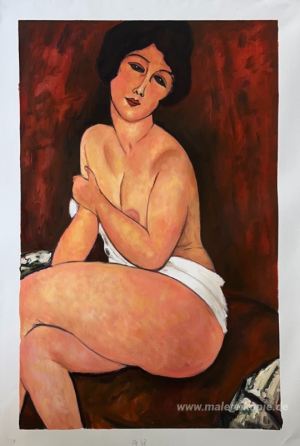 Large Seated Nude