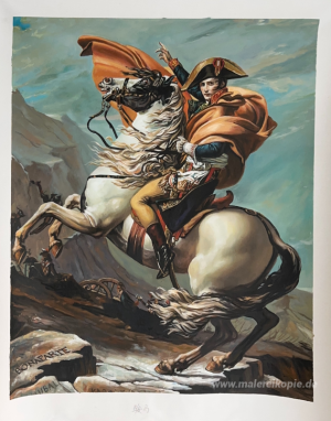 Napoleon, der die Alpen am St. Bernhard-Pass, 20. Mai 1800